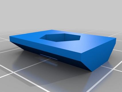 Steckplatz Größe 20 m4 Nuss angepasst 3d Drucker Teile 3d print model - Mito3D