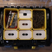 tstak coperchio della scatola strumento strumenti il box stanley dewalt 3d print model - Mito3D