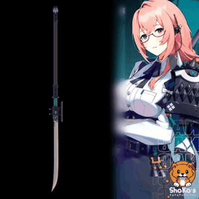 tsukishiro yanagi 's arma zen zona cero zzz cosplay moda sentido hoshimi miyabi armadura katana espada 3d print model - Mito3D