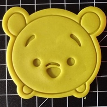 tsum winnie pooh cookie cutter 3d print model - Mito3D