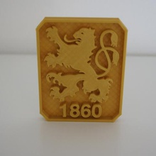 tsv 1860 mnchen logo çeşitli 3d print model - Mito3D