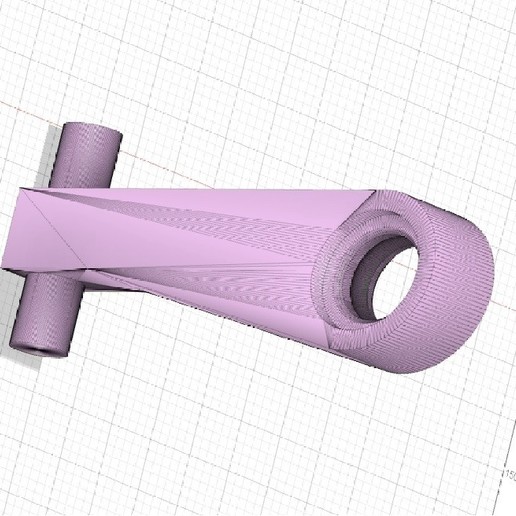 tt02 frente do braço tamiya vários superior rc 3D print model - Mito3D