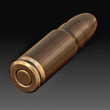tt 7 62 25 gadget weapons art bullet guns high poly 3d print model - Mito3D