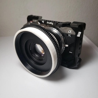 ttartisan 35mm f14 housing Gadget lenshousing lens cine 3d print model - Mito3D