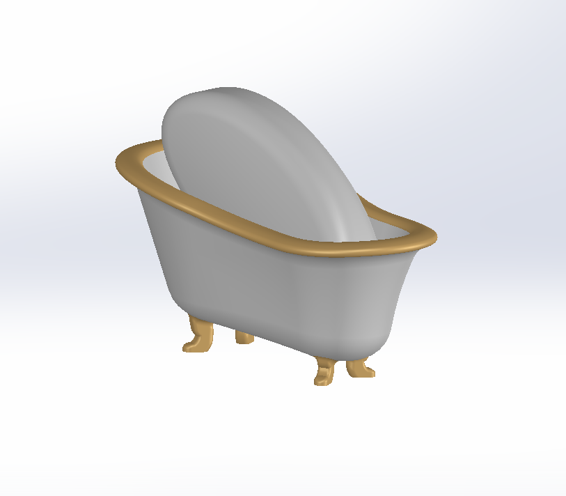 tina jabón plato baño bañera casa 3D print model - Mito3D