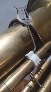 tuba clip Punto titolare supporto Giove yamaha boccaglio tunner spartito in marcia 3d print model - Mito3D