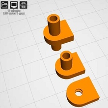 tube rod barre lien 3 pièces ensemble gadget constructions mécanicien DIY 3d print model - Mito3D