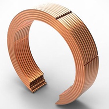 tube bracelet jewelry elegant modern fashion 3d print model - Mito3D