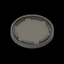 tube cap gadget piggy bank alcancia lid 3d print model - Mito3D
