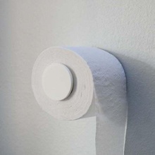 tube tissue paper holder bathroom 3d print model - Mito3D