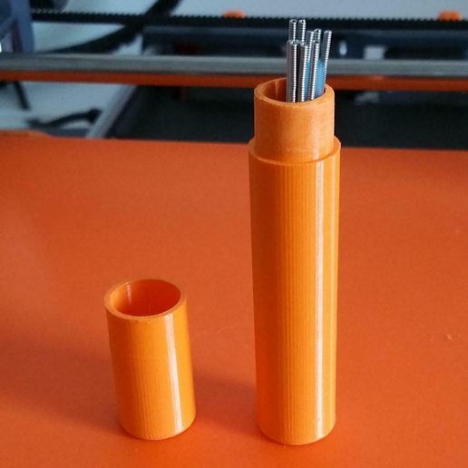 tubo desbloqueo agujas verter taponando 3D print model - Mito3D