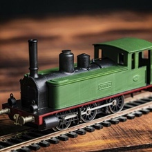 tubizar 10 ho 1 87 vapor trem escala velho 3d print model - Mito3D