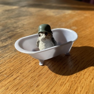 tub bath porg armor scale model 3d print model - Mito3D