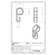tuchhalter kitchen_dining 3d print model - Mito3D