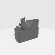 rebocador superestrutura 2 4 n escala 3d print model - Mito3D