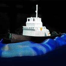 rimorchiatore wake vari la barca 3d print model - Mito3D