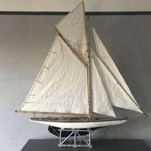 année modèle 60cm architecture bateau classique fabrication voilier régate 3d print model - Mito3D