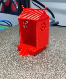 tuk kong v2 Çince türbe binalar yapılar 3d print model - Mito3D