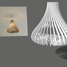 tulia lampe de plafond la maison le focus toit décoration tulip illumination abat-jour 3d print model - Mito3D