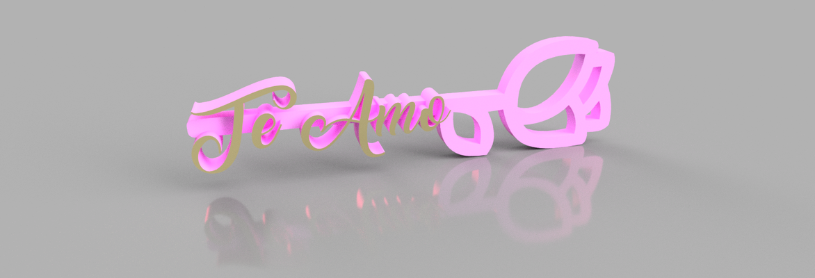 tulpe schmuck nombre regalo flor 3d print model - Mito3D