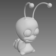 tulli home cartoon character toy pendant decor 3dp 3dmodel 3dprint 3d print model - Mito3D