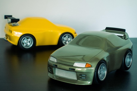 ayarlanabilir three2 tutkal model araba 3d print model - Mito3D