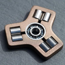 tungsteno-bronce fidget spinner juego juguetes mecánicos de tungsteno figdget 3d print model - Mito3D