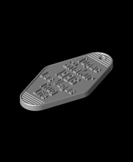 tupac Shakur llavero 3d print model - Mito3D