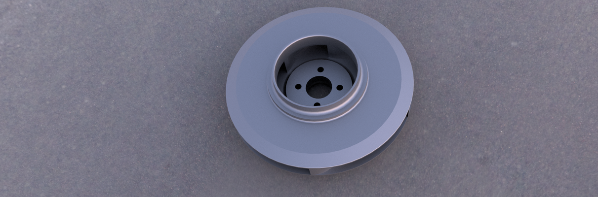 turbina periferica waterpump water agua perif rica bomba 3d print model - Mito3D