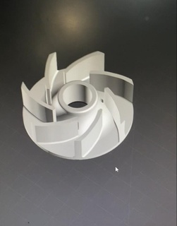 turbine 3d print model - Mito3D