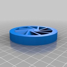 turbine - 2mm hole tool parts 3d print model - Mito3D