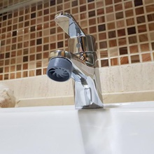 turbine faucet watersaver home bathroom 3d print model - Mito3D