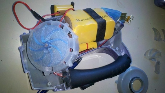 turbine impeller shark 18v cordless vacuum various miscellaneous uncategorized 3d print model - Mito3D