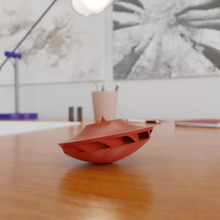 toupie turbine jeu jouet vortex de l'air 3d print model - Mito3D