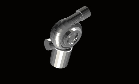 turbo stemcap tire valvecap 2jz supra valve cap car toy gadget statue blow 3d print model - Mito3D