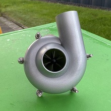turbocompressore turbina barbecue antipasto gadget foglia soffiatore turbo 3d print model - Mito3D