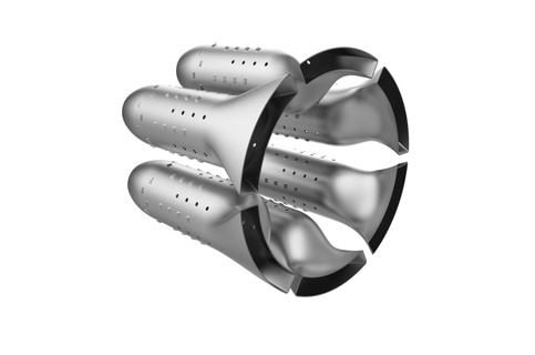 turboréacteur moteur combustion doublure chambre outils jet avion modèle simulation interne piston cylindre loisir DIY mécanique pièces 3d print model - Mito3D