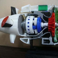 turbopropulseur de l'hélice outil 3d print model - Mito3D