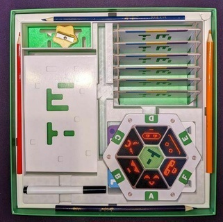 Turing makine yazı tahtası oyun eklemek organizatör hobi 3d print model - Mito3D