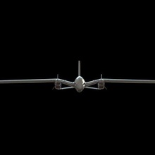 Türkisch akinci Drohne ruhig 3d print model - Mito3D