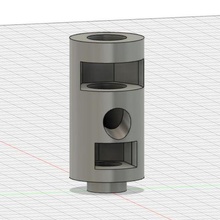 turn signal spacer tool motorbike caferacer flasher blinker 3d print model - Mito3D