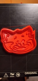torneado rojo Cutcookies Galleta cortador fondan red 3d print model - Mito3D