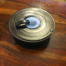 giradischi disco vinile vuoto bobina di filamento casa in spool godere decorativo 3d print model - Mito3D