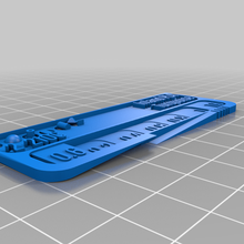 turquoise swatch customized 3d_printer_accessories 3d print model - Mito3D
