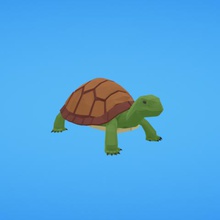 turtle game shell reptile 3d print model - Mito3D