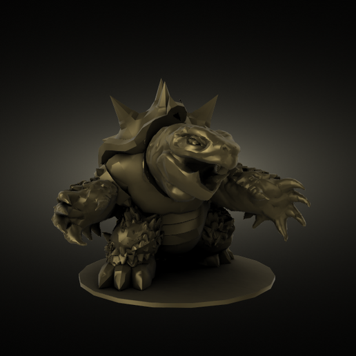 tartaruga 3D print model - Mito3D
