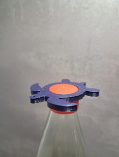 tartaruga bottiglia cap apriscatole gadget animale 3d print model - Mito3D