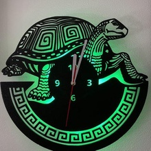 kaplumbağa saat 3d print model - Mito3D