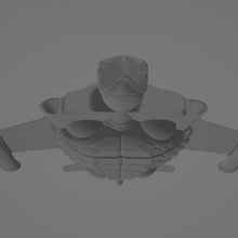 kaplumbağa güç Sanat hava uçak hayvan gadget savaş tosbağa pokemon uçan uçmak 3d print model - Mito3D