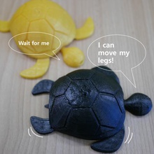 turtle moving legs game 3d print model - Mito3D